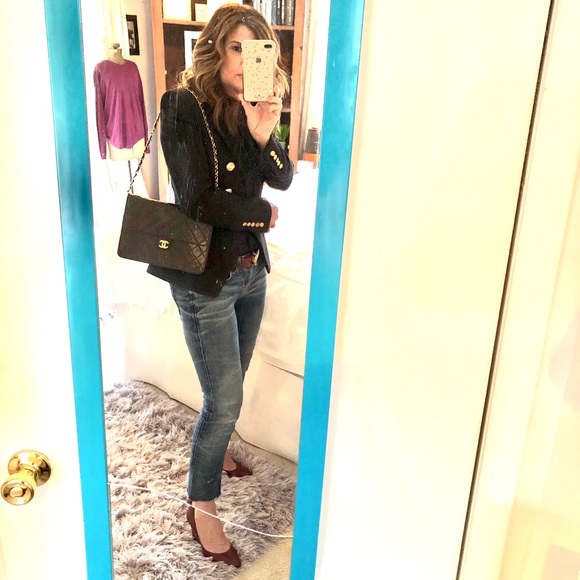 Chanel Single Flap Quilted Lambskin Shoulder Bag - Picture 12 of 14